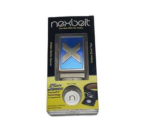 Nexbelt 818172027486 New Fast Eddie Lucky Blue Golf Belt Buckle