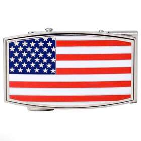 Nexbelt 859751003545 New Classic Series Usa Flag Aston Golf Belt Buckle