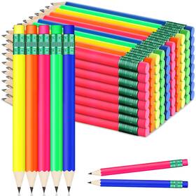 Pencils-06 Nezyo 80 Pcs Mini Golf Pencils With Eraser 2 1 Count Pack Of Neon Color