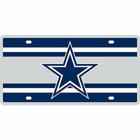 560989 Nfl Team Laser Cut License Plate Dallas Cowboys Logo New