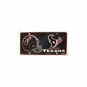 Mtg0601 Nfl Team License Plate Houston Texans Blue/red New