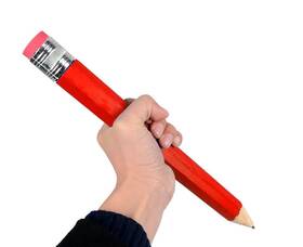 Nice Purchase 701722416512 Big Pencils For Kid Giant Wooden Jumbo 1 Count Pack Of Red