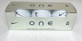 Nike 884751326912 New Tiger Woods One Golf Balls Rare Platinum 1 Sleeve White 3 In Box