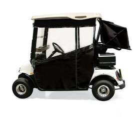 47675n Nivel Club Car Precedent 2004 Chameleon 3 Sided Track Enclosure With Snaps Sunbrella