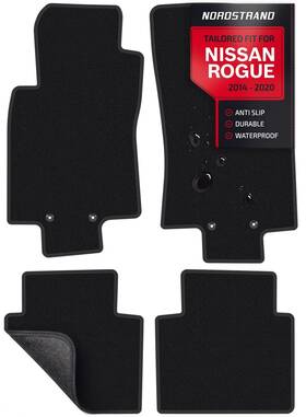 Nordstrand Cm-nrgt32 Floor Mats For Nissan Rogue T32 2014-2020 Not Sport And Select - Tailored