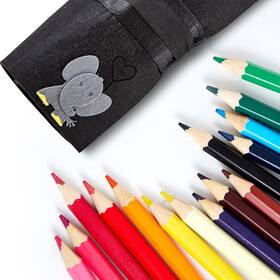 Ooku 624789668794 Chunky Kids Colored Pencils 15 Piece - Jumbo Chubby 1 Count Pack Of