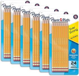 2160263 Paper Mate Everstrong #2 Pencils Reinforced Break-resistant Lead When Black