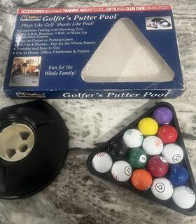 8531 Parfect Golfers Putter Pool Game 2001 Golf Necessities Combines And