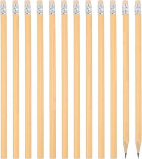 Pta240612tt002280 Patikil Round Pencils 12 Pack Triangle Hb 1 Count Of Orange