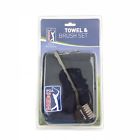 Pgat56 Second Chance Pga Tour Golf Towel Brush Set