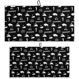 Pin Hunters Golf Co 860009045859 Colorado-themed Microfiber Large Colorado - Black Edition