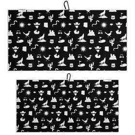Pin Hunters Golf Co 860009045866 Arizona-themed Microfiber Large Arizona - Black Edition