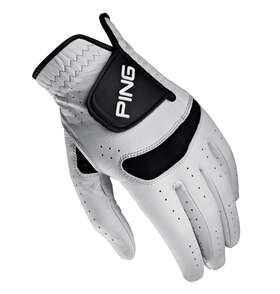 Ping 881978129951 New Rh Sensor Sport White/black Solite Cabretta Leather Golf Glove Mens S