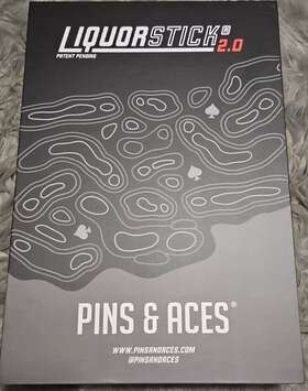 Pins & Aces 810089626929 And Golf Liquorstick 2.0 No Drinks Included