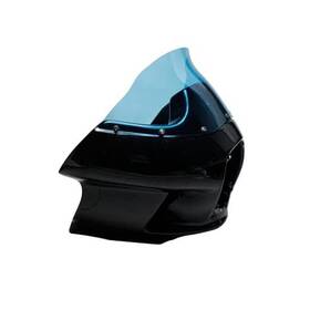 705021 Pjmotor Powerajames Light Lake Blue Pmma Windshield Windscreen For Harley Davdison