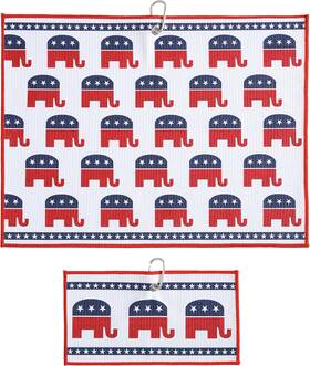 Playing It Forward 026865524239 Microfiber Golf Towels For Bags And Carts - Premium Weave Large Elephant