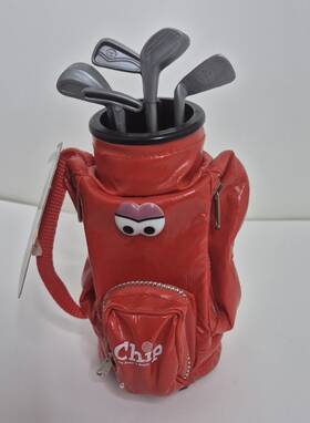 Playtronix 471010198009 Chip Dancing Singing Golf Bag Clap Hands Novelty Vintage