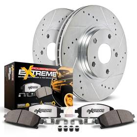 Powerstop K7299-36 Front Brake Kit For Fiat 500x 2016-21 Jeep Compass 2017-22 Renega