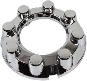 25111 Ppcovers Front F250 F350 Sd 4x4 Chrome Wheel Center Hub Caps 8 Lug Rim Cover Hubs