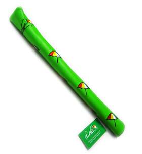 Prg 037182683707 New Golf Arnold Palmer Lime Green Leather Alignment Rod Cover