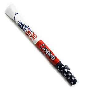 Prg 643665954044 New Golf Liberty York White/red/blue Leather Alignment Rod Cover Prg 643665954044 New Golf Liberty York White/red/blue Leather Alignment Rod Cover