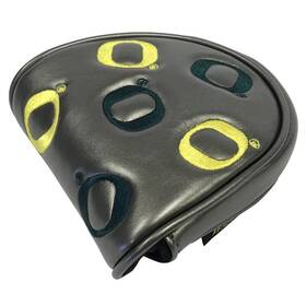Oreg-a1m0f-gm Prg 2020 University Of Oregon Putter Headcover Mallet Gun Metal New