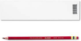 20045 Prismacolor Col-erase Pencil With Eraser Carmine 12 Count Pack Of 1 Red