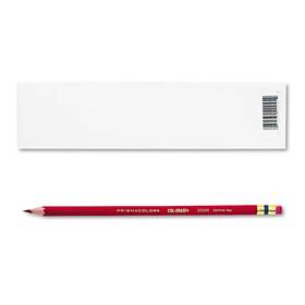 San20045 Prismacolor 20045 Col-erase Pencil With Eraser Carmine 1 Count Pack Of Red