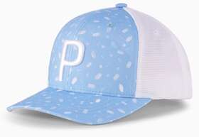 Puma 194580952061 New Snack Shack Trucker Placid Blue/white Snapback Golf Hat/cap