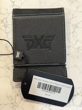 Pxg 782588492919 Fairway Camo Players Cash Cover / Premium Leather Wallet Credit Card Sleeve