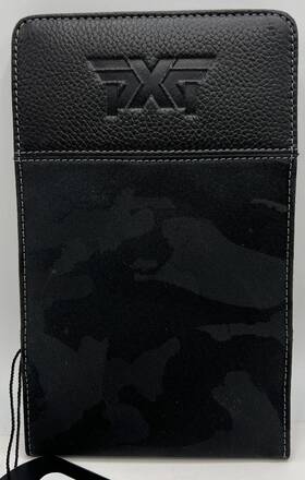 Pxg 782588492933 Jacquard Woven Fairway Camo Yardage Book Cover / Score Card Holder