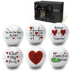 B40519 Qmoouoou Funny Gifts For Husband Birthday Anniversary Wedding 1.68 Inch Colorful