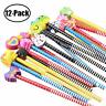 Qxpc00001 Bushibu Kids Wooden Pencils Pack Colorful Stripe Pencil 722970447196