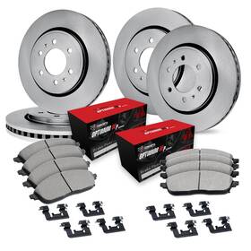 R1 Concepts 197339571827 Front And Rear Brake Kit Fits 2005-2012 Nissan Pathfinder Optimu