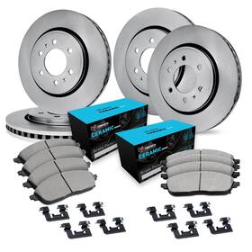 Ceb.44134.02 R1 Concepts Front And Rear Brake Kit For 2001-2007 Toyota Sequoia Blank Brak