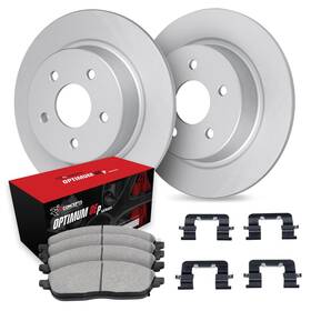 Wduh1-59175 R1 Concepts Rear Brake Kit For 2007-2013 Acura Mdx 2010-2013 Zdx 2011