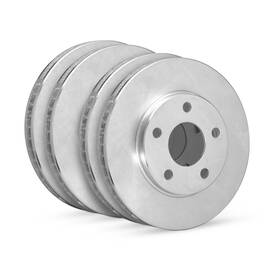 Wfpn2-76107 R1 Concepts Front And Rear Brake Rotors For 2009-2010 Pontiac Vibe 2009-2019