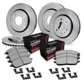 R1 Concepts Wfvh2-76006 Front And Rear Brake Kit For 2001-2007 Toyota Sequoia Blank Brak