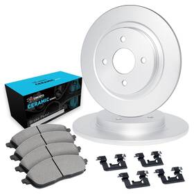 R1 Concepts Wfwh1-67076 Rear Brake Kit For 1995-1998 Nissan 200sx 1995-1999 Sentr