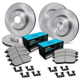 Wfwh2-13030 R1 Concepts Front And Rear Brake Kit For 2017-2020 Subaru Brz 2019-2020 Toyo