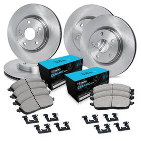 Wfwh2-76084 R1 Concepts Front And Rear Brake Kit For 2009-2010 Pontiac Vibe 2016 Scion I