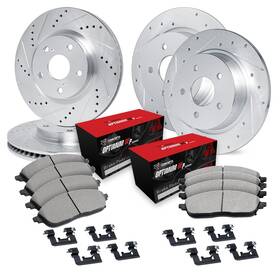 Wguh2-13013 R1 Concepts Front And Rear Brake Kit For 2018-2023 Subaru Crosstrek 2017-202
