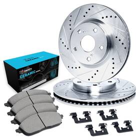 Wgwh1-39026 R1 Concepts Front Brake Kit For 2011-2014 Chrysler 200 2007-2010 Se