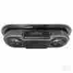 Rad-552 Red Hawk Pre-assembled Overhead Radio Console With Pyle Digital Media Kit Carbon Fiber