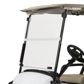 09-024 Reddot Clear Folding Golf Cart 1/4 Inch Thick Windshield For Yamaha Drive2 2017 - 2024