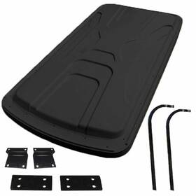 26-152 Reddot 84 Inch Triple Track Low-profile Extended Golf Cart Top For 04 Club Car - Black
