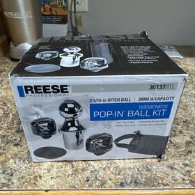 30137rtl Reese Towpower Elite Series Gooseneck Hitch Head Accessory Kit