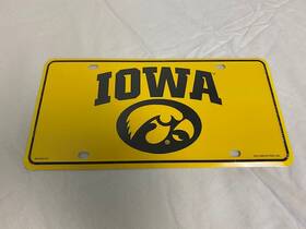 Mte250104 Rico Industries Ncaa Collegiate Team License Plate Iowa State Cyclones Logo New