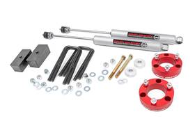 74530red Rough Country 3 Inch Lift Kit With N3 Shocks For 2005-2023 Toyota Tacoma -