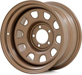 Rc51-7873b Rough Country Bronze Steel Wheel - 17x9 5x5 Bolt Pattern 12mm Offset 3.30 Bore